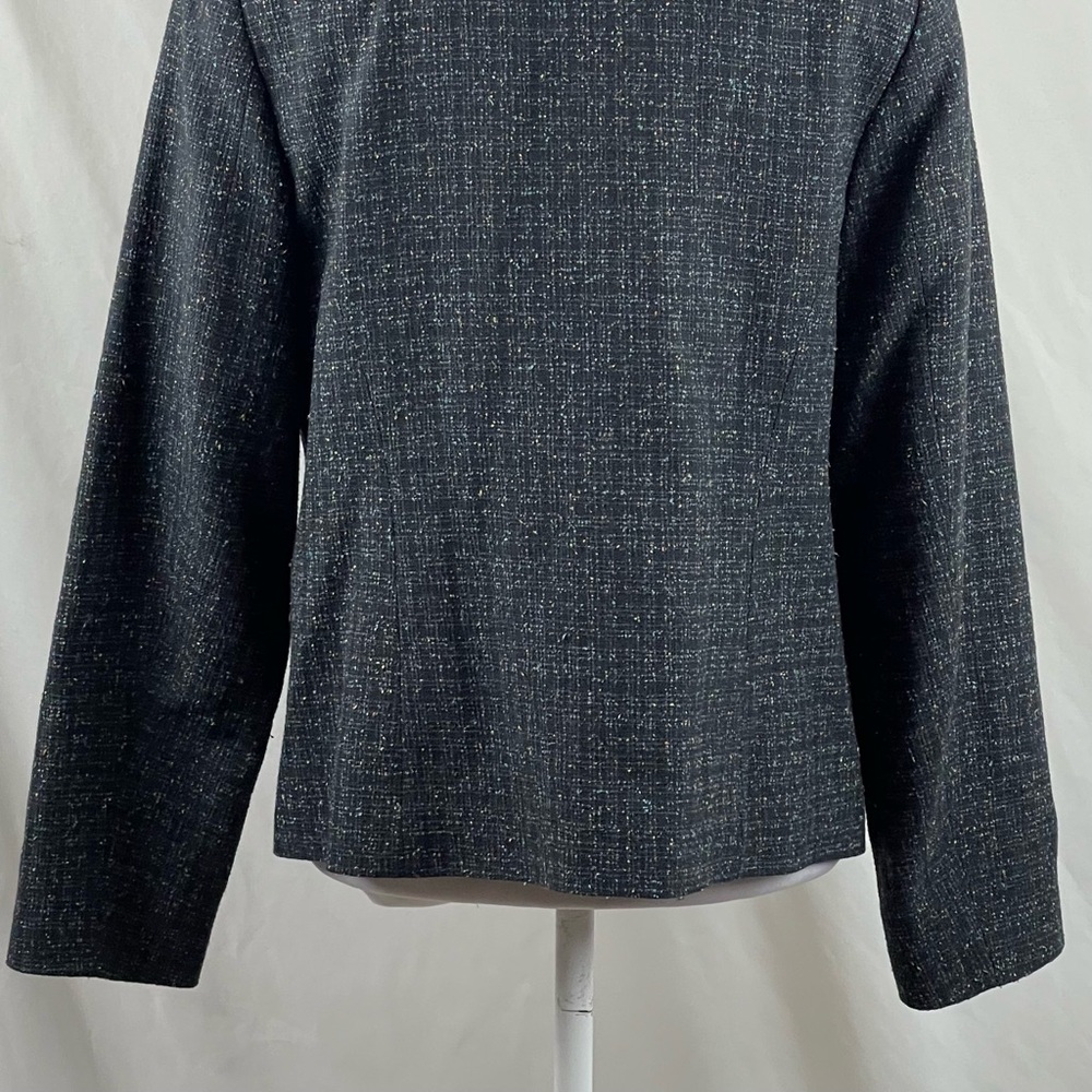 Pendleton Gray Wool Silk Blend Double Breasted Ja… - image 7